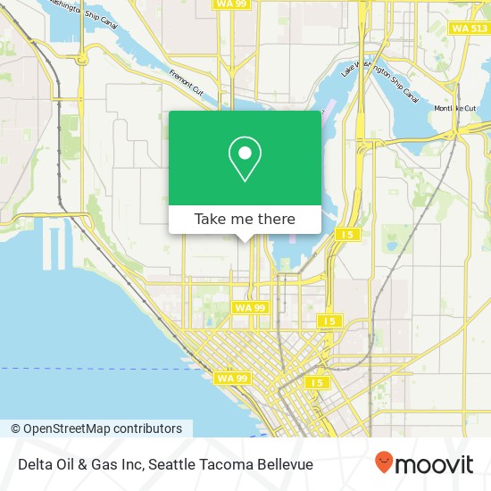 Delta Oil & Gas Inc map