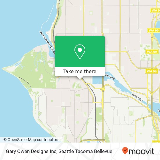 Gary Owen Designs Inc map