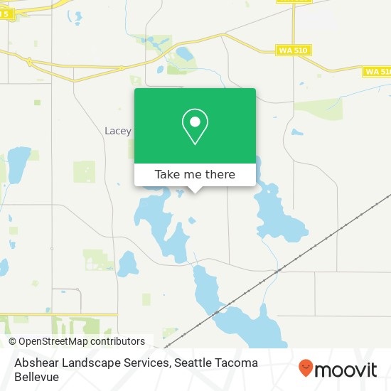 Abshear Landscape Services map