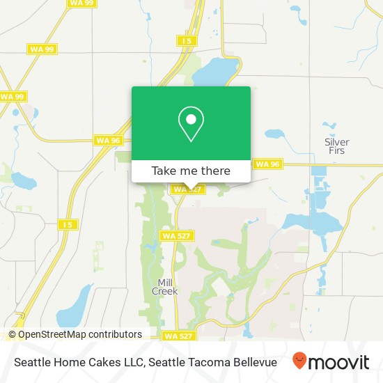 Mapa de Seattle Home Cakes LLC