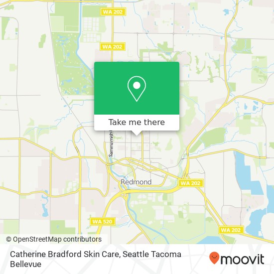 Mapa de Catherine Bradford Skin Care