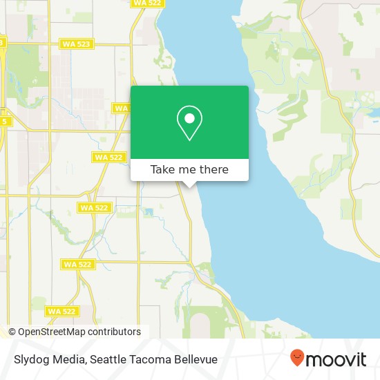 Mapa de Slydog Media