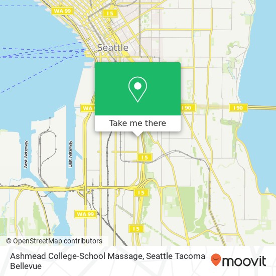 Ashmead College-School Massage map