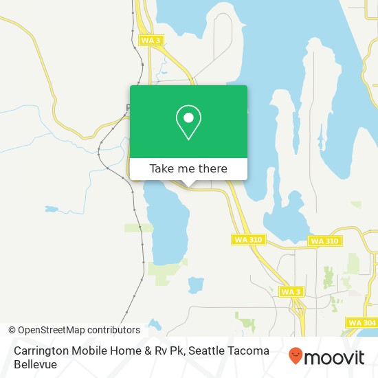 Mapa de Carrington Mobile Home & Rv Pk