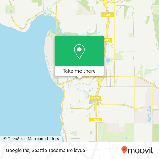Mapa de Google Inc