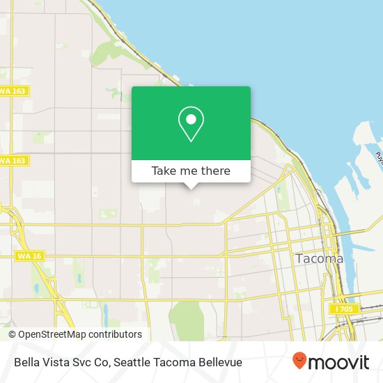 Bella Vista Svc Co map