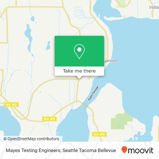 Mayes Testing Engineers map