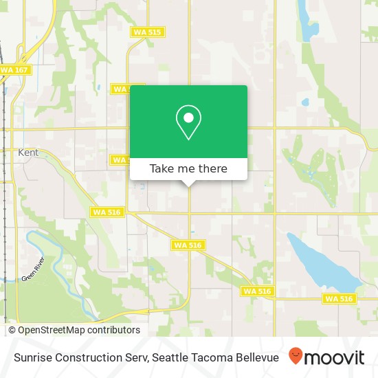 Sunrise Construction Serv map