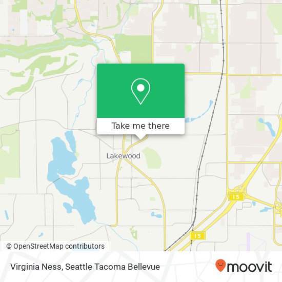 Virginia Ness map