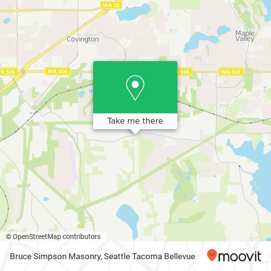 Mapa de Bruce Simpson Masonry