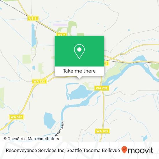 Reconveyance Services Inc map