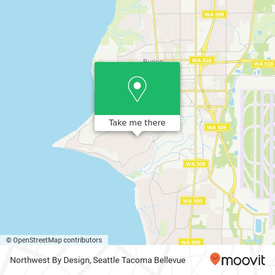 Northwest By Design map