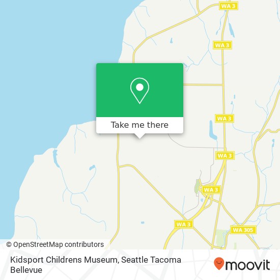 Kidsport Childrens Museum map