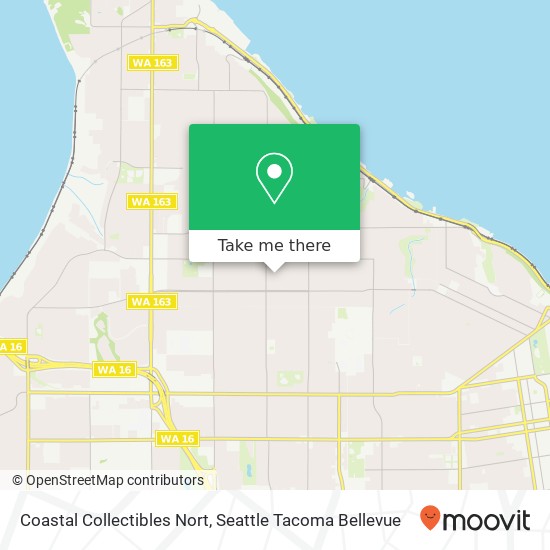 Coastal Collectibles Nort map