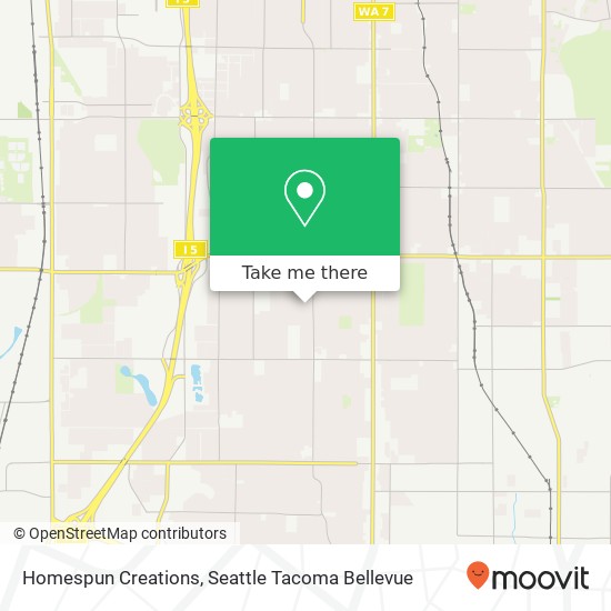 Homespun Creations map
