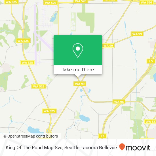 King Of The Road Map Svc map