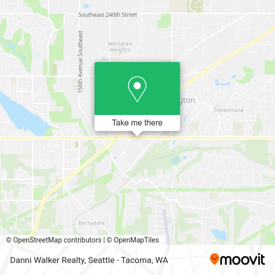 Danni Walker Realty map