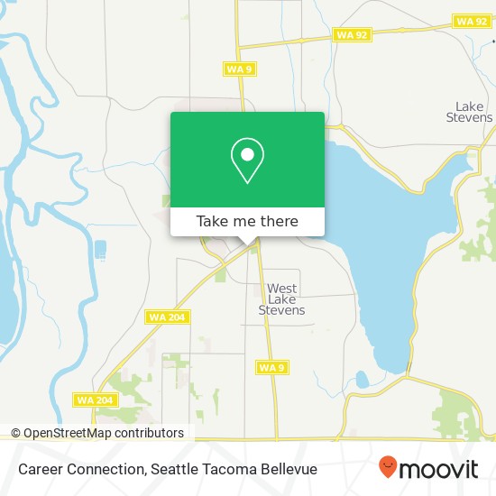 Career Connection map