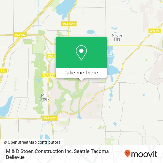 M & D Stoen Construction Inc map