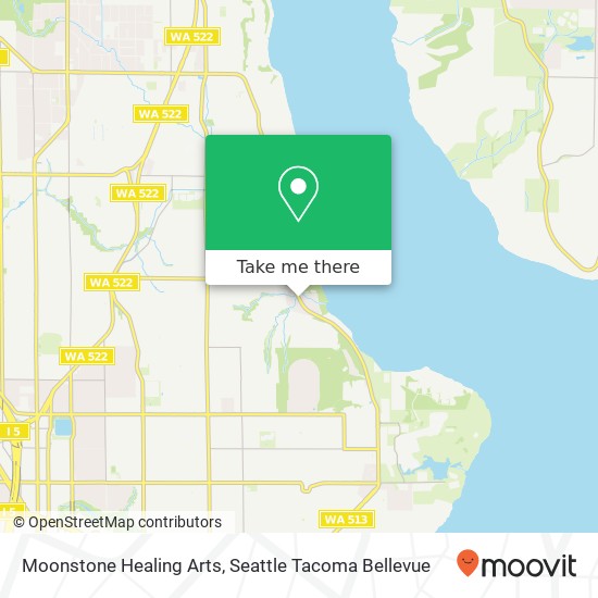 Mapa de Moonstone Healing Arts