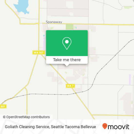 Mapa de Goliath Cleaning Service