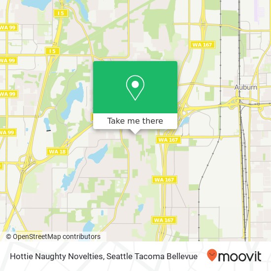 Mapa de Hottie Naughty Novelties