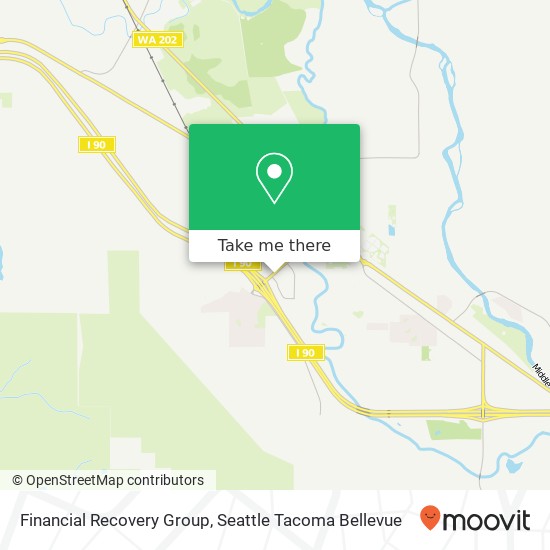 Financial Recovery Group map