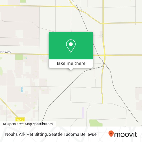 Noahs Ark Pet Sitting map