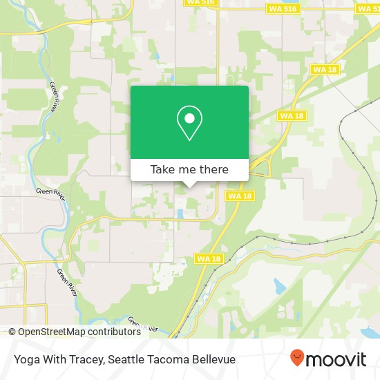 Yoga With Tracey map