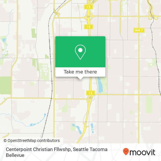 Mapa de Centerpoint Christian Fllwshp