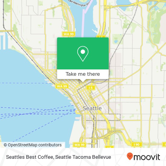 Seattles Best Coffee map