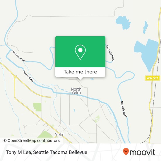 Mapa de Tony M Lee