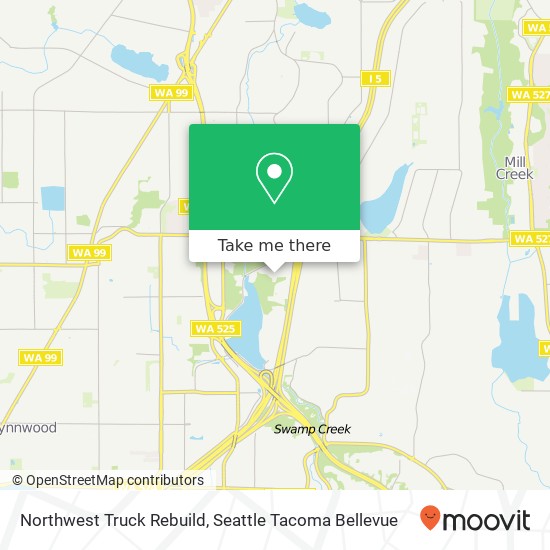Mapa de Northwest Truck Rebuild