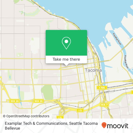 Mapa de Examplar Tech & Communications