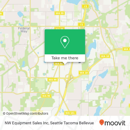 NW Equipment Sales Inc map