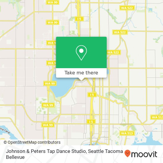 Mapa de Johnson & Peters Tap Dance Studio