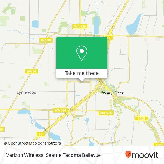 Verizon Wireless map