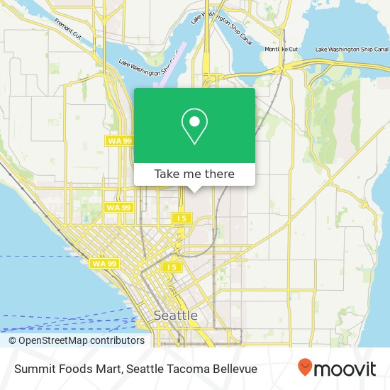 Summit Foods Mart map