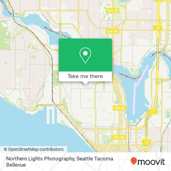 Northern Lights Photography map