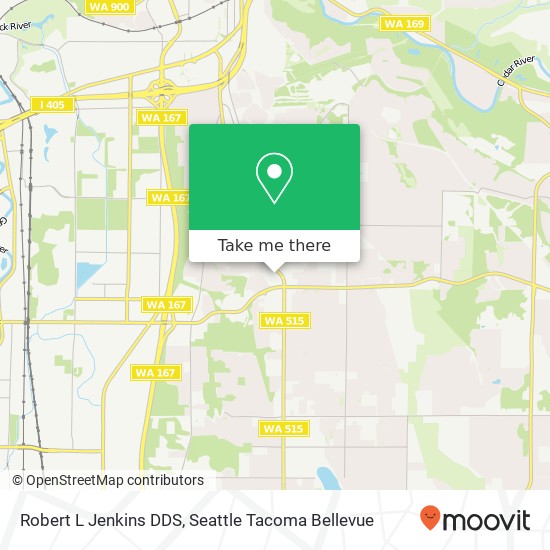 Robert L Jenkins DDS map