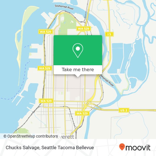 Mapa de Chucks Salvage