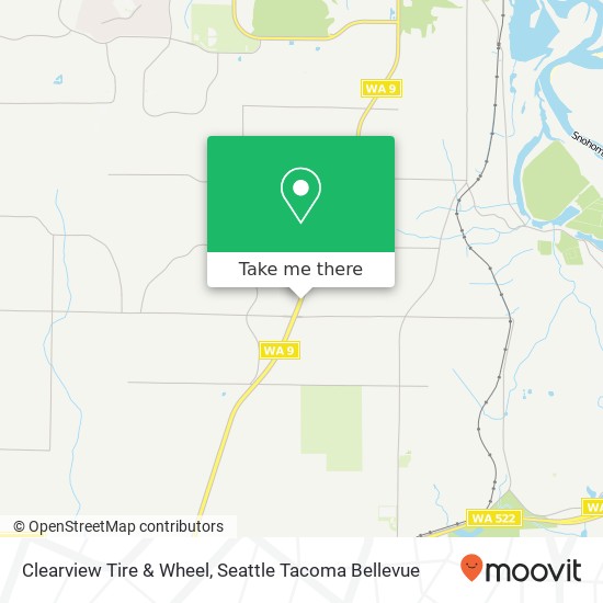 Clearview Tire & Wheel map