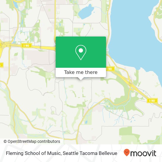 Mapa de Fleming School of Music