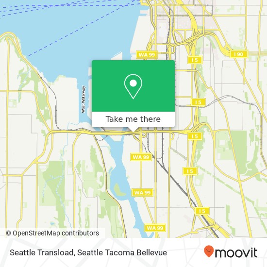 Mapa de Seattle Transload