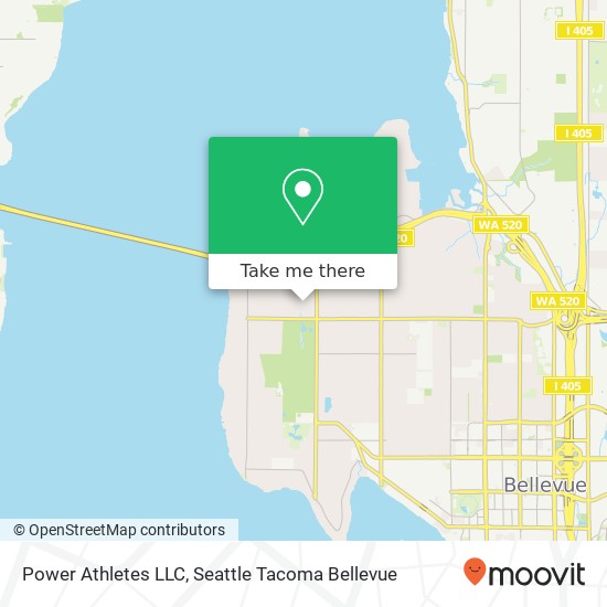 Power Athletes LLC map