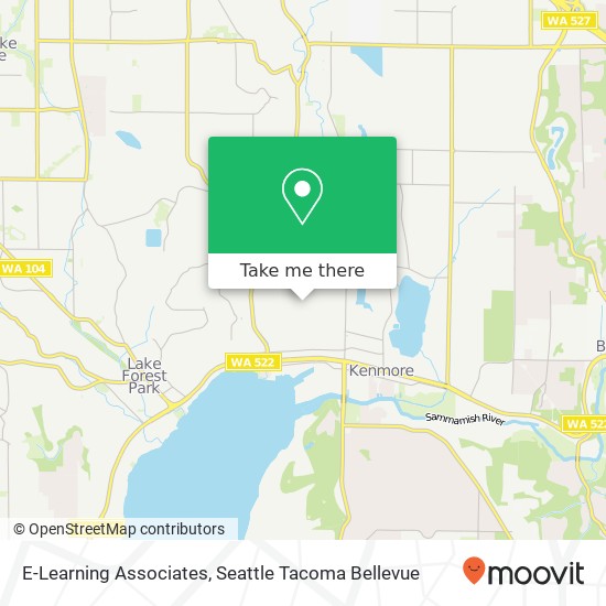 E-Learning Associates map