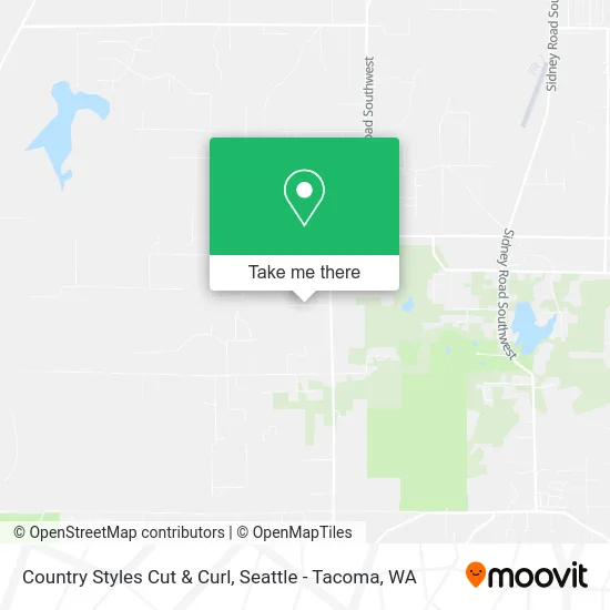 Country Styles Cut & Curl map