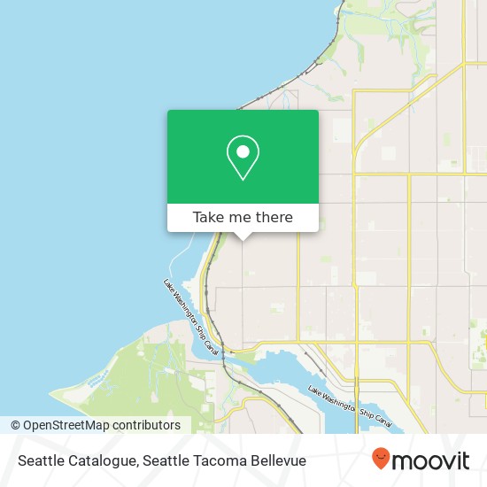 Mapa de Seattle Catalogue