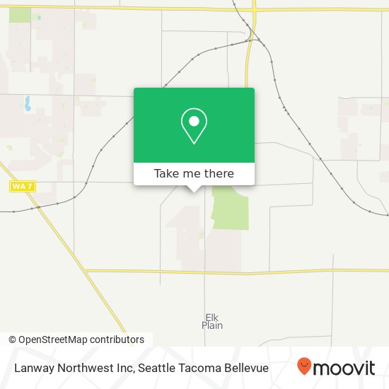 Lanway Northwest Inc map