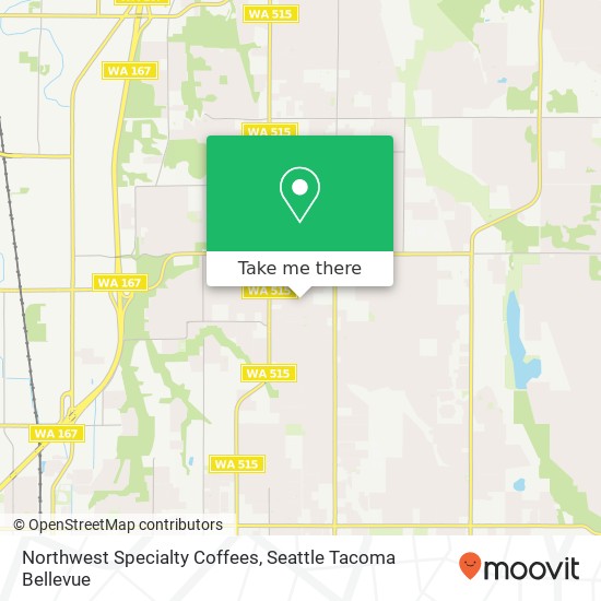 Northwest Specialty Coffees map